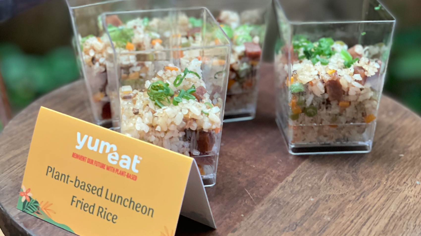 Plant-Based Luncheon Fried Rice